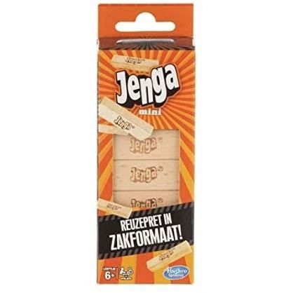 Jenga Hasbro Mini 18 blocs - idéal pour voyager