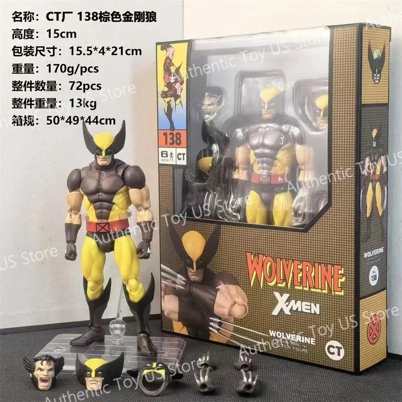 Оригинальная фигурка Ct Toys Росомаха, фигурка Дэдпула Mafex 096, фигурка Mafex138, коллекционная модель фигурок Людей Икс (комикс-версия), игрушки