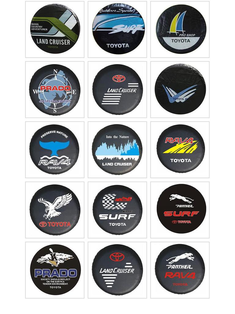 Kryt rezervního kola pro V73 Prado Pajero MI-1 Off-Road