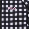 [fila Kids] Check Zip Up Rash Guard  Fk2rtf2a03f Blk  q0zFk2rtf2a03fBlk