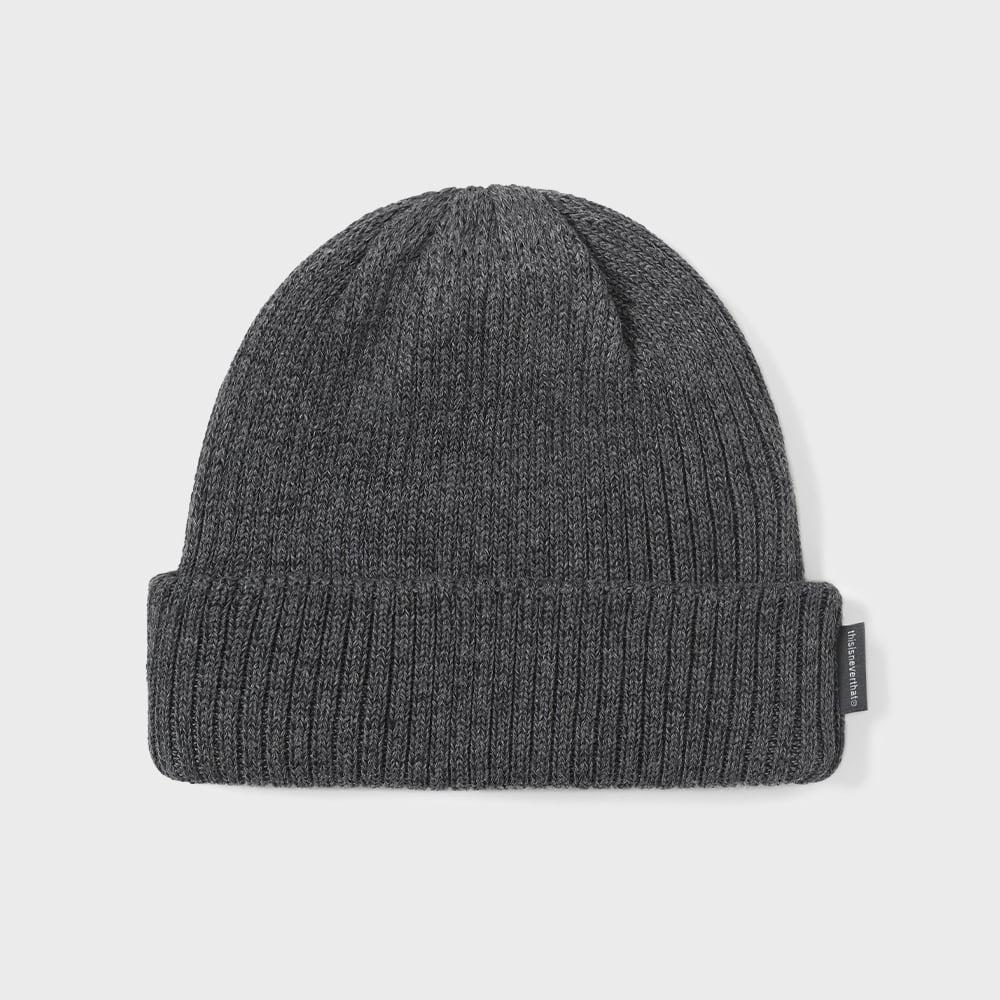 ЭтОт Не БываЕт Т Лого Короткая Шапка-Бини Цвет Пепельно-Серый OS