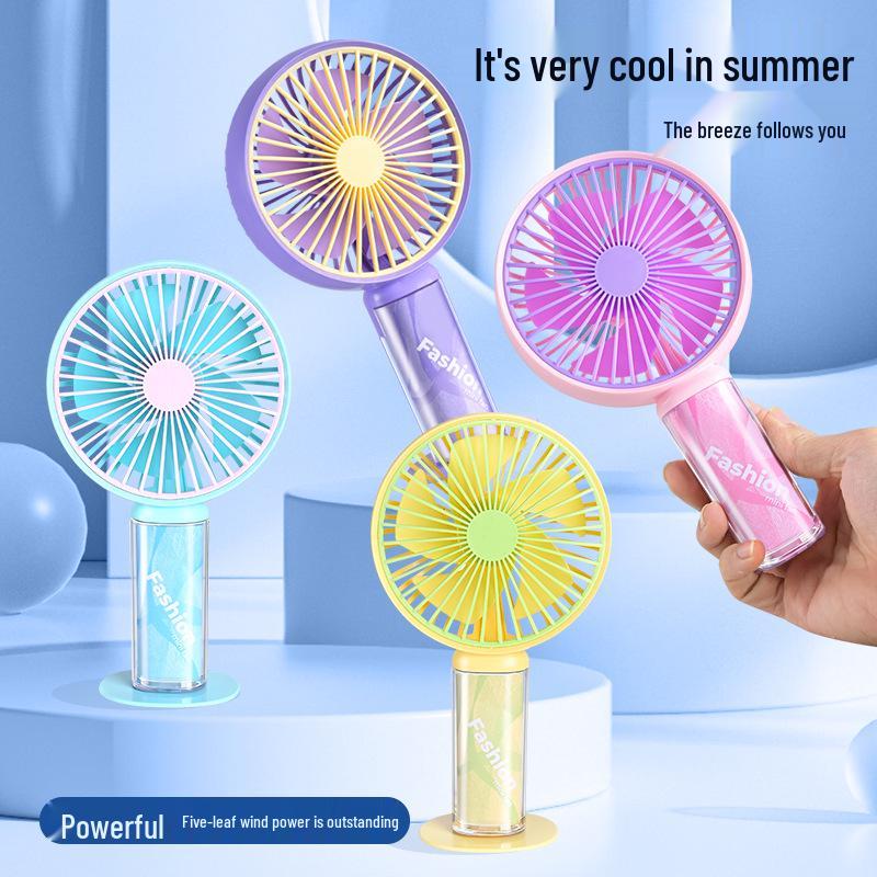 Three-Speed Portable USB Rechargeable Mini Handheld Fan