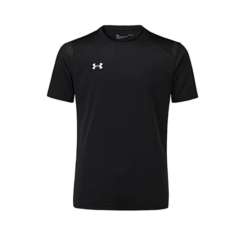 Under Armour T Shirt Black Teenagers 21600509-001 YLG