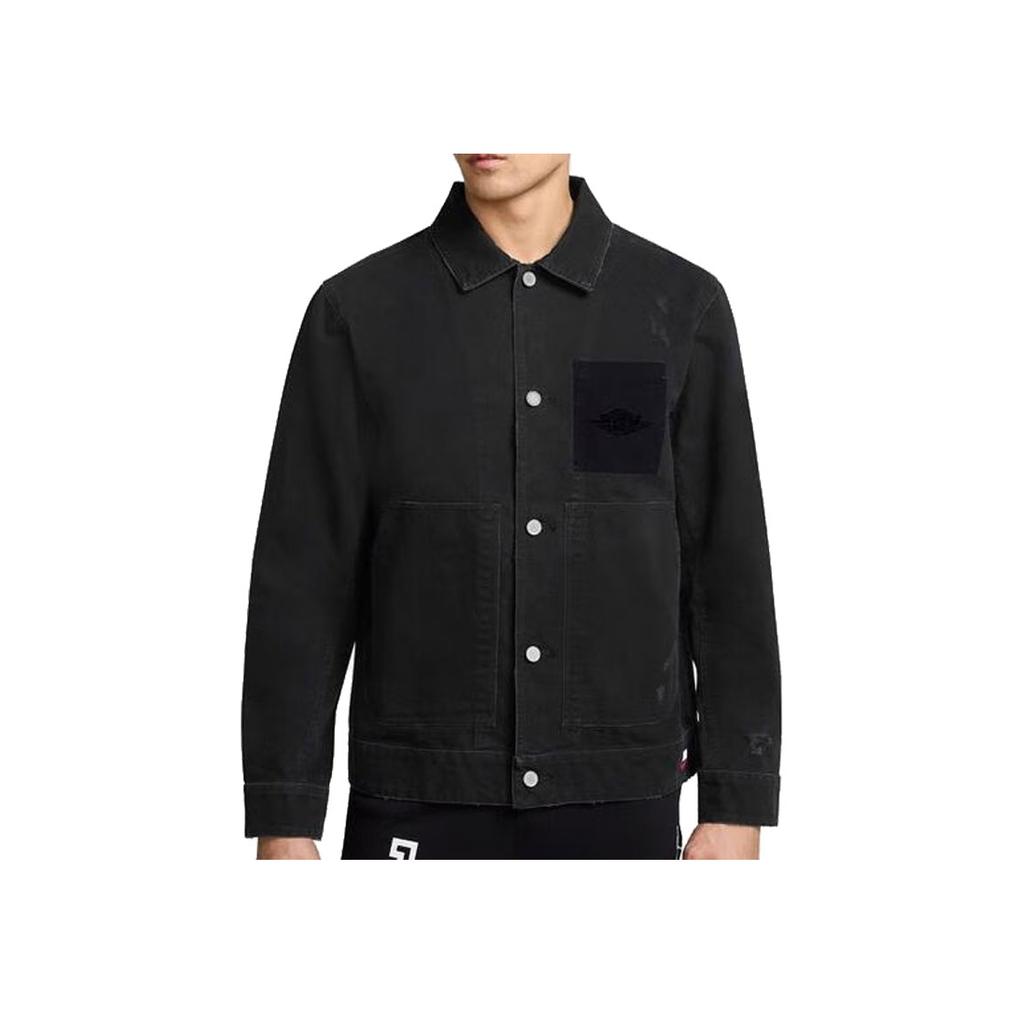 Jordan Luftsport Lässig Bequem Langarmjacke Herren Jacke Schwarz IB3002010