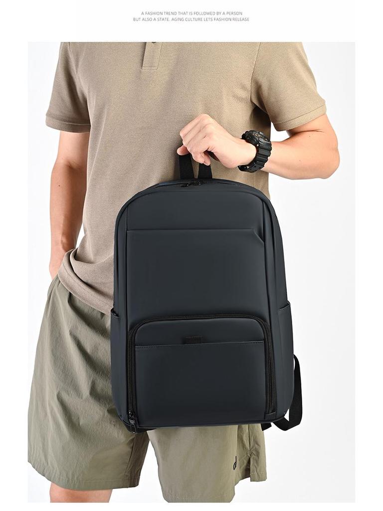 Men's Stylish High-Capacity Waterproof Business Travel Backpack