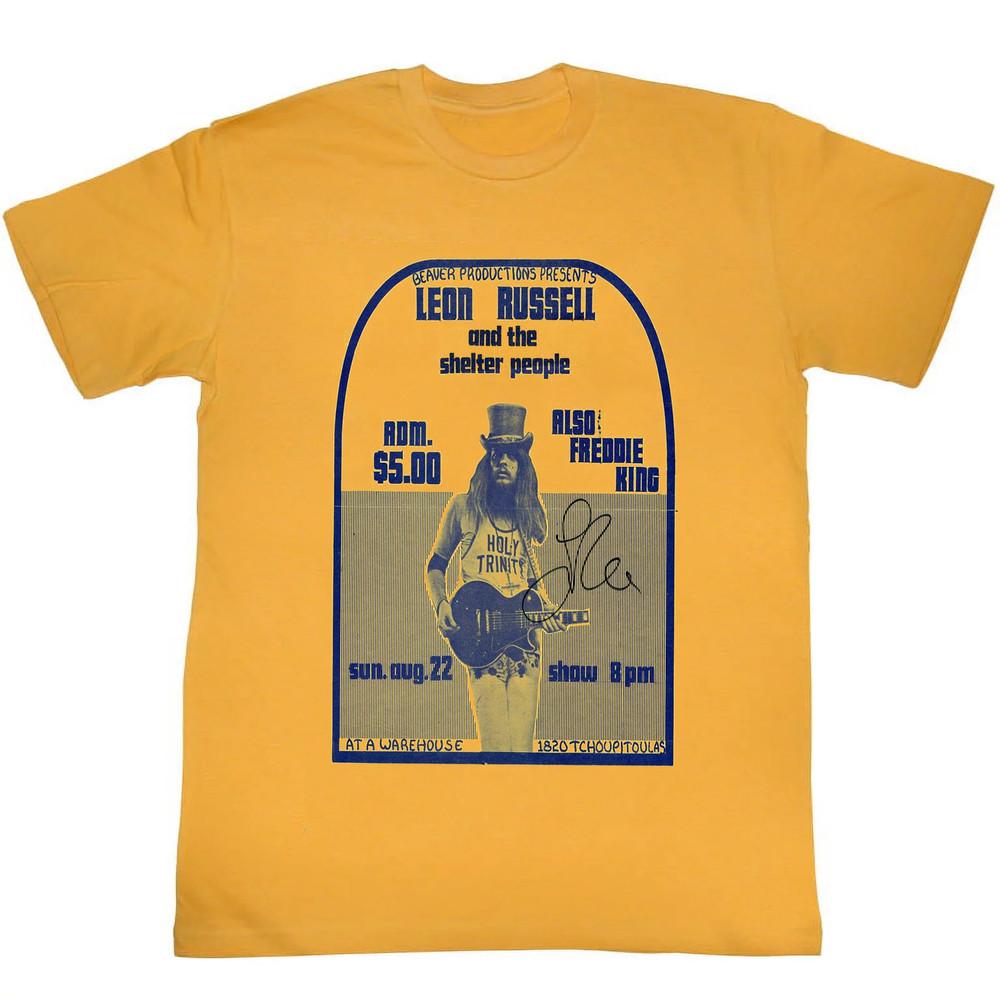Leon Russell And The Shelter People T Shirt Full Size S-5XL MI321 Unisex T-Shirt