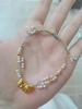 Vietnam Gold Princess Exile Pearl Bracelet - Copper Gold-Plated Women's Jewelry