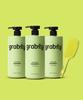 Grabity Haar Lifting Shampoo Extra Stark 475ml x3 + Bürste