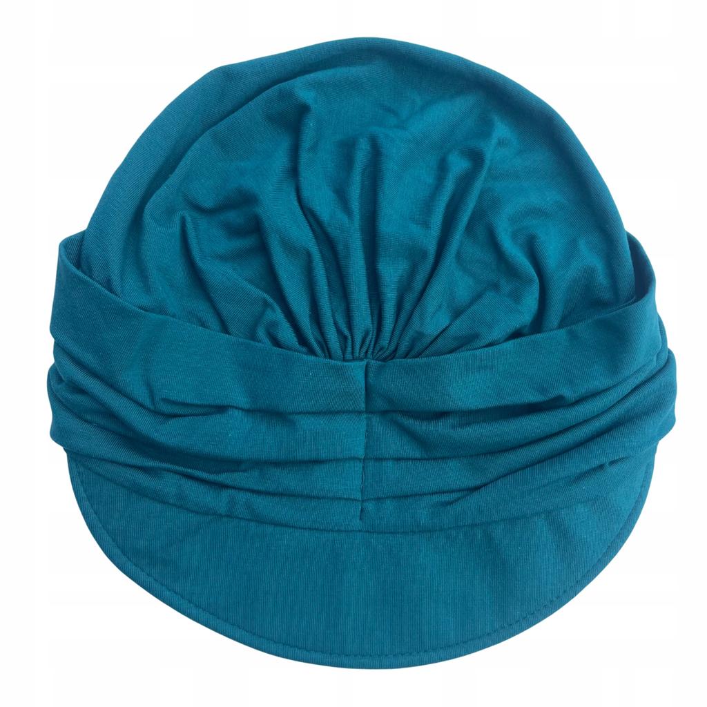 Fashionable Marika Turban With Visor 024 Women' Bamboo Ruffled Cap