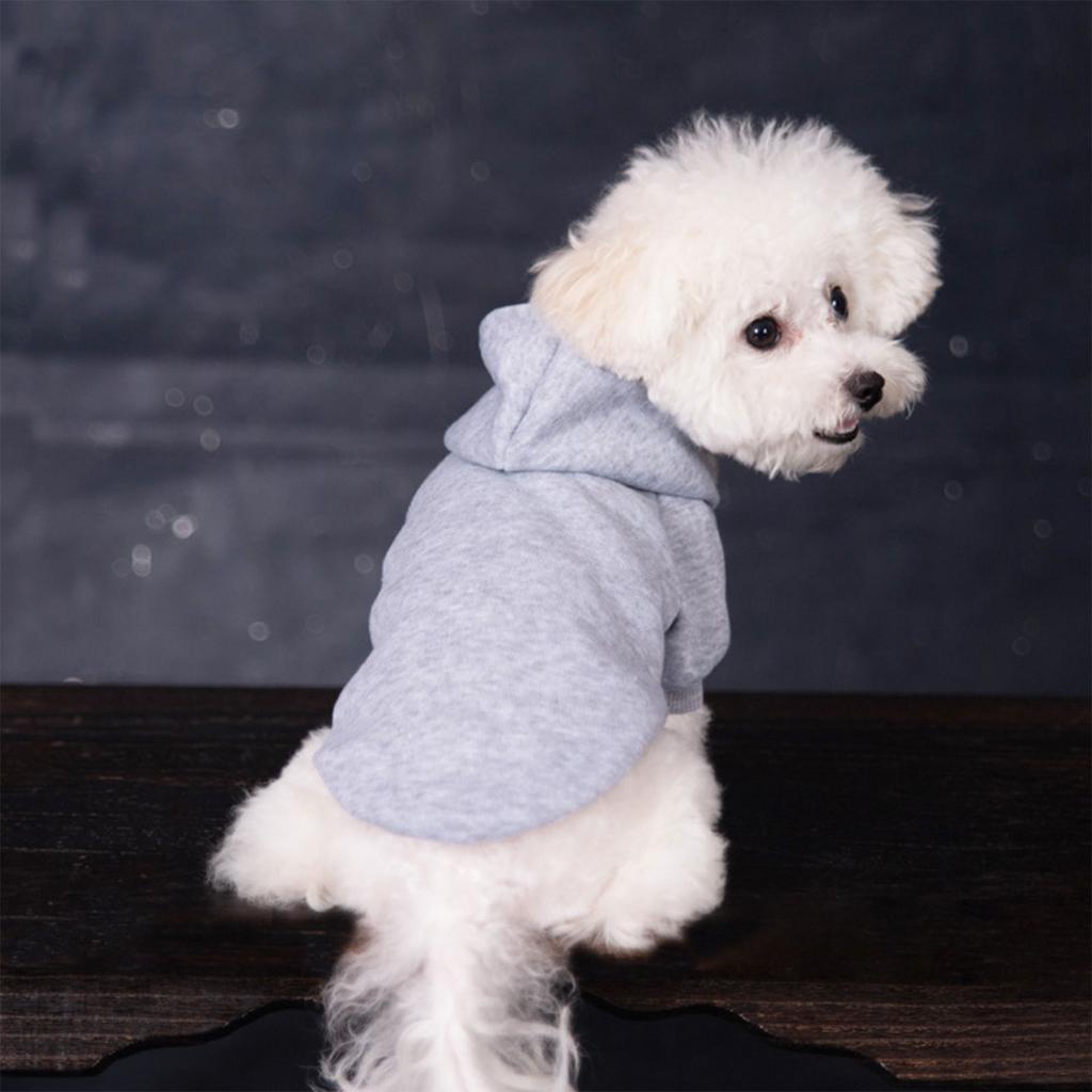 Winter Autumn Solid Color Dog Clothes with Hoodie Dog Hoodie for Small Large Dogs Coat Pet Dog Hoodie Pet Costume