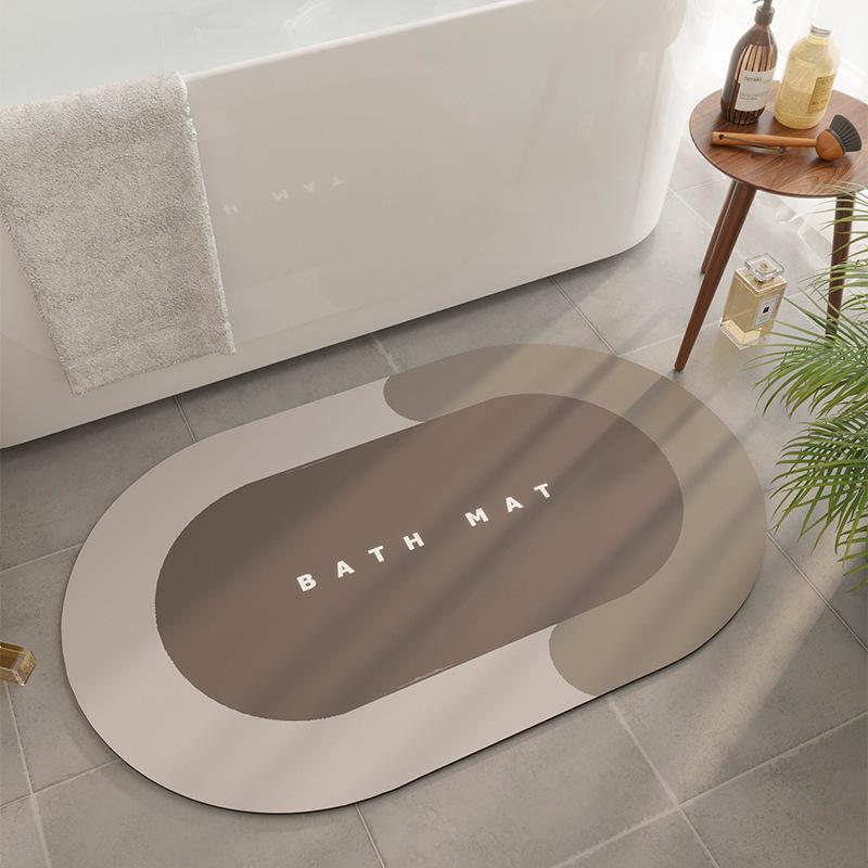 Diatomaceous Earth Non-Slip Quick-Dry Absorbent Bathroom Mat