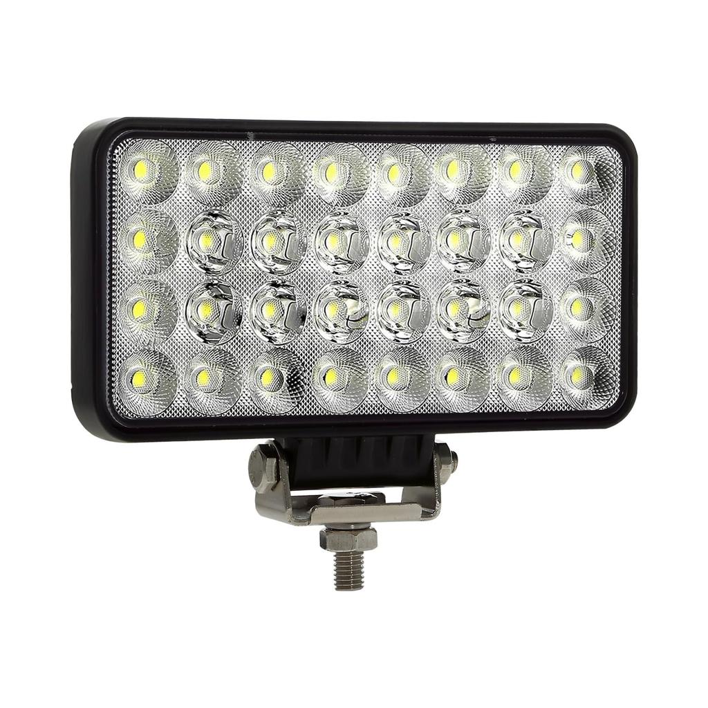 KAWELL 96W LED Work Light, Wide Angle LED Floodlight, 12V, Rectangular, Wide Angle Type, Dustproof and Waterproof, 12V/24V Universal, for Agricultural