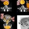 304 Stainless Steel Lemon Orange Juice Squeezer Blender Juicer Maker Hand Manual Press Kitchen Household Small Juice Extractor