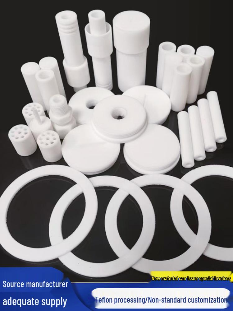 Black Anti-Static PTFE Teflon Rod and High-Temperature Resistant Sheet for Custom Molds