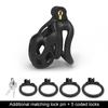 Men's Resin Nylon Chastity Belt Set with 4 Cock Penis Rings Sleeve Lock Cobra Cock Cage with Keys Male Extreme Bondage Sex Toys