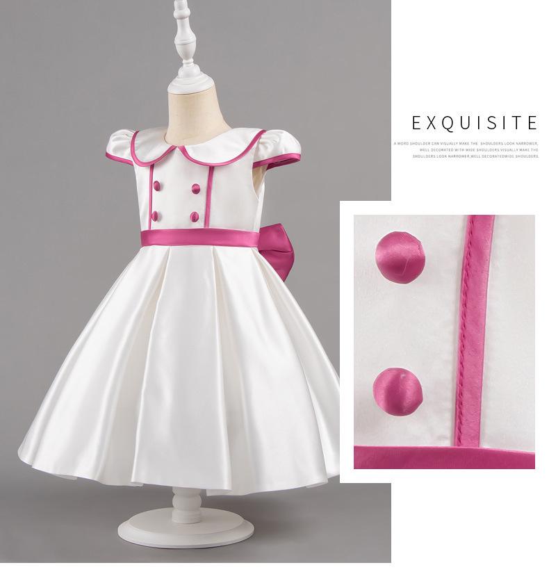 Baby Girl Toddler Princess Dress for Summer Wedding and First Birthday Ceremony