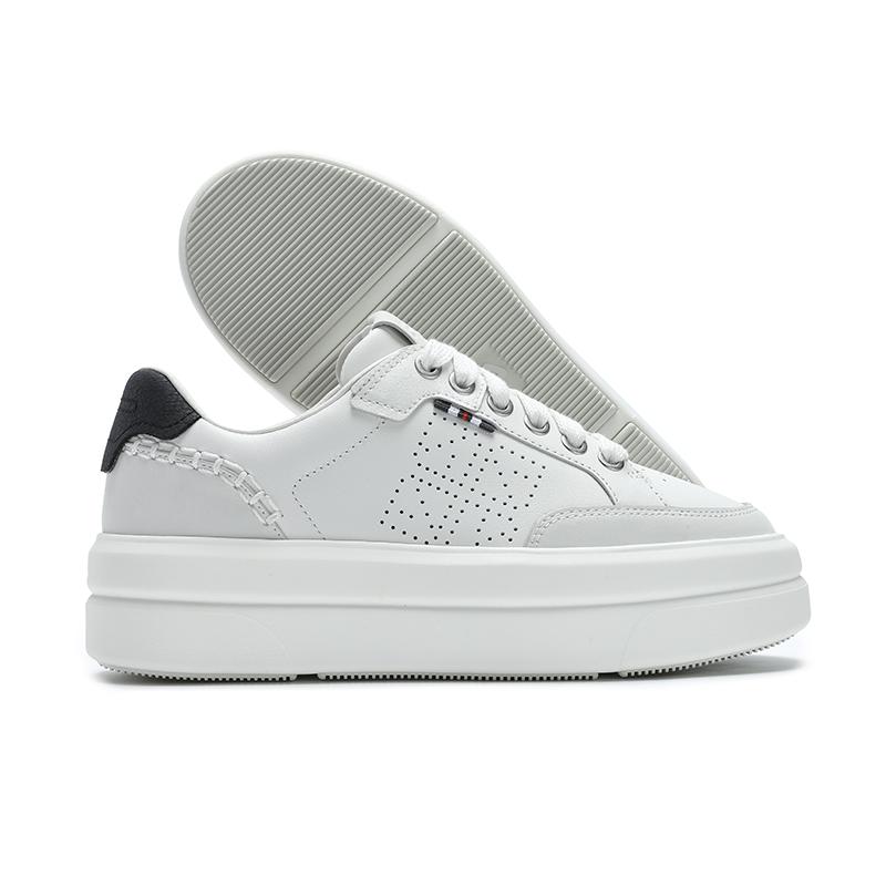 Fila Victoria Casual Versatile Fashion Thick Sole Height Increasing Low Top Sneakers Women Sneakers White F12W431205FBW