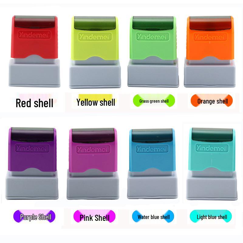 YDM3313 Personalized Handwritten Signature Seal with Photosensitive Eight-Color Shell