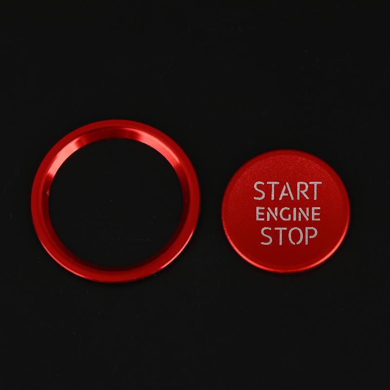 Auto Motor Start Stop Knopf Abdeckung Zierleiste Zündschalter Dekorativer Ring für A4 A5 A6 Q5 Q7 Dekoration Zubehör