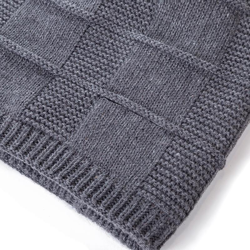 Hats New Winter For Stylish Men Women Slouchy Warm Ski Beanie Hat Plain Pattern Design Add Fur Lined Thick Knitted Hat Bonnet Cap