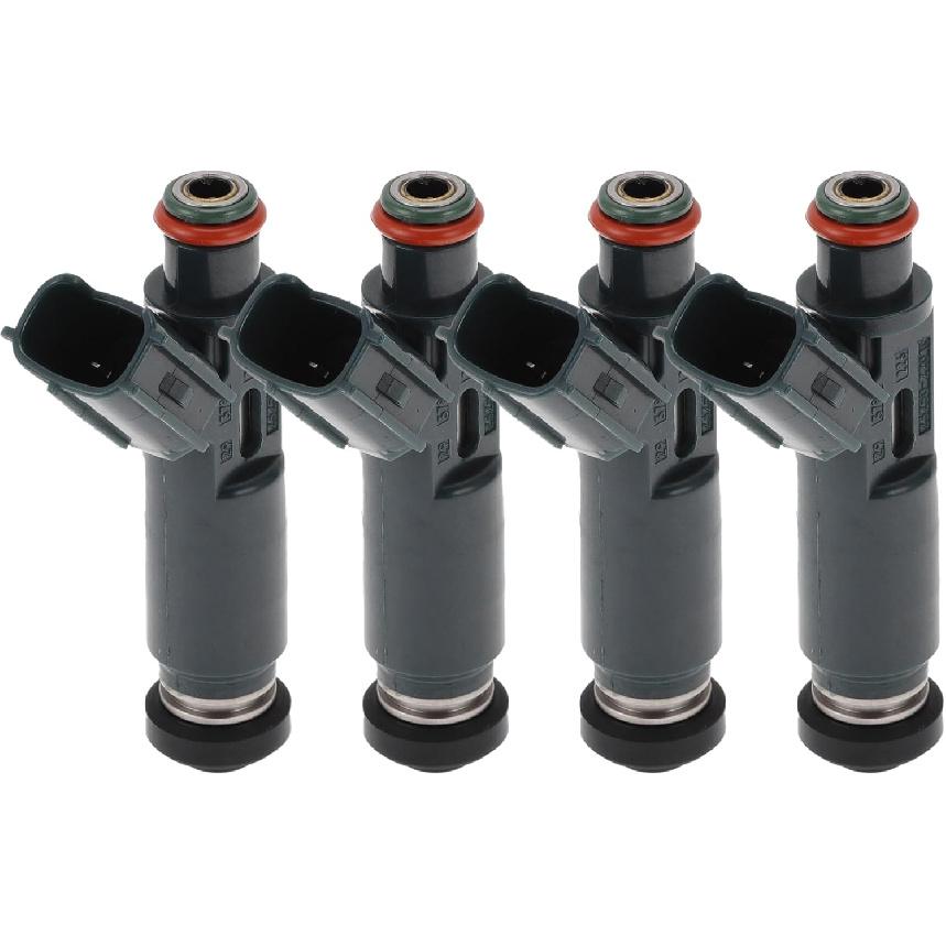 No.23209-0D010 Fuel Injector for Toyota Corolla CE, LE, VE 1.8 1998-1999 Flow Match Engine Fuel Nozzle 4 Pcs