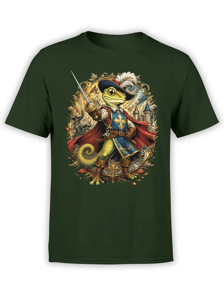 Musketeer Gecko TShirt Unisex S