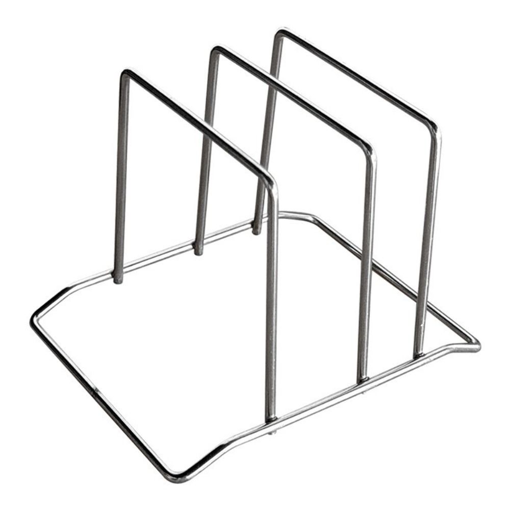 Space Saving Cutting Board Storage Rack Non-Slip Pot Pan Lid Holder  Kitchen Storage