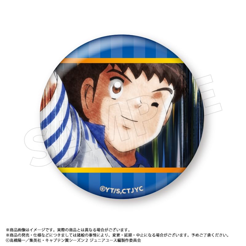 TV Anime Tsubasa Season 2 Junior Youth Trading Badge Box of 10 "Captain Edition"