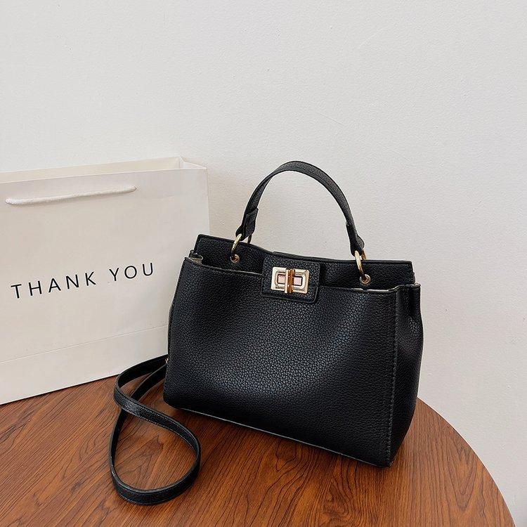 Simple Urban Shoulder Bag for Women Small Square European and American Bag Large Capacity Women's PU Bag