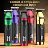 Electric professional hair clipper engraving clipper home hair clipper LCD grease fader