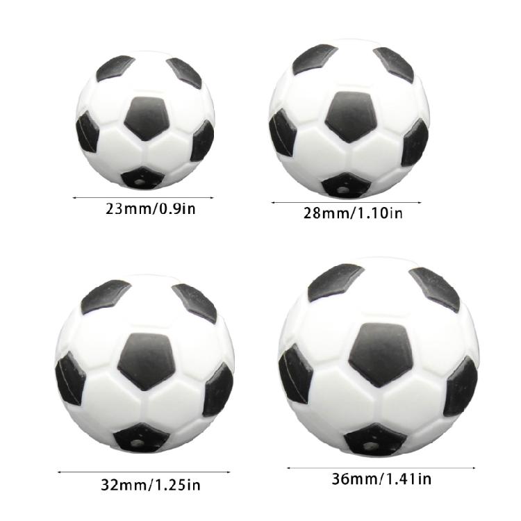 8 Stück Tischfußball Ersatzbälle Offizielle Tischfußballbälle Tischfußballbälle Fußballmaschine Teil
