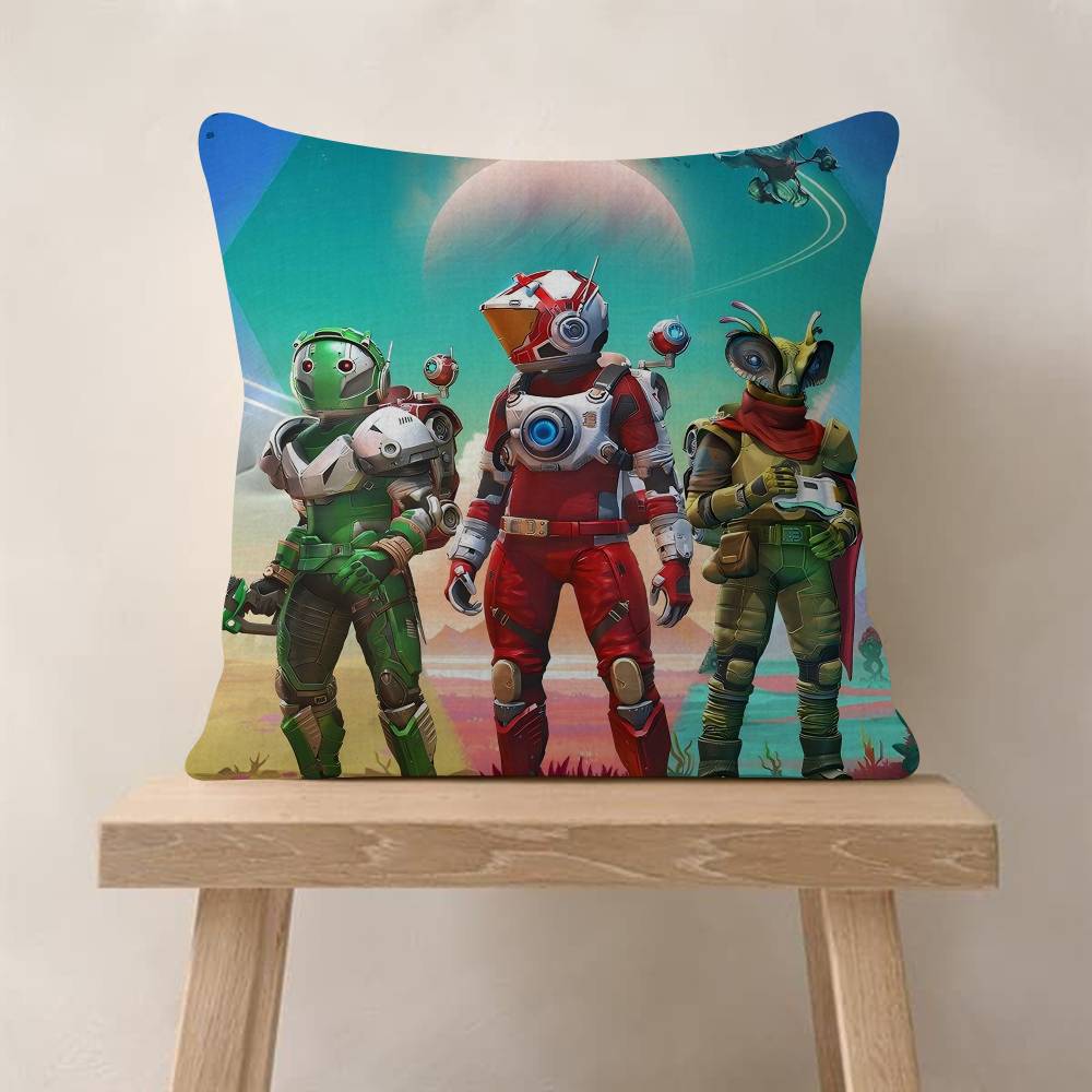 No Man S Sky Space Game Pillow Cover For Bedroom Room And Living Room Sofa Decorative Cushion Cover