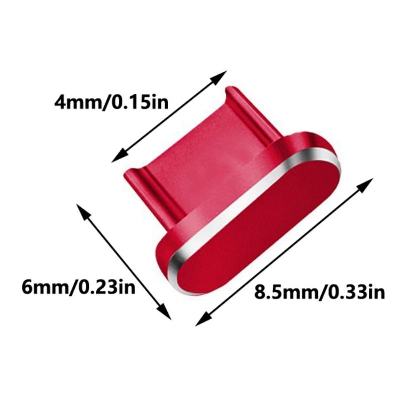 2pcs Small  USB Against  Dust Stoppers Small  USB Dust Caps Easy To Use for Device Port Protections Against Oxidation Black