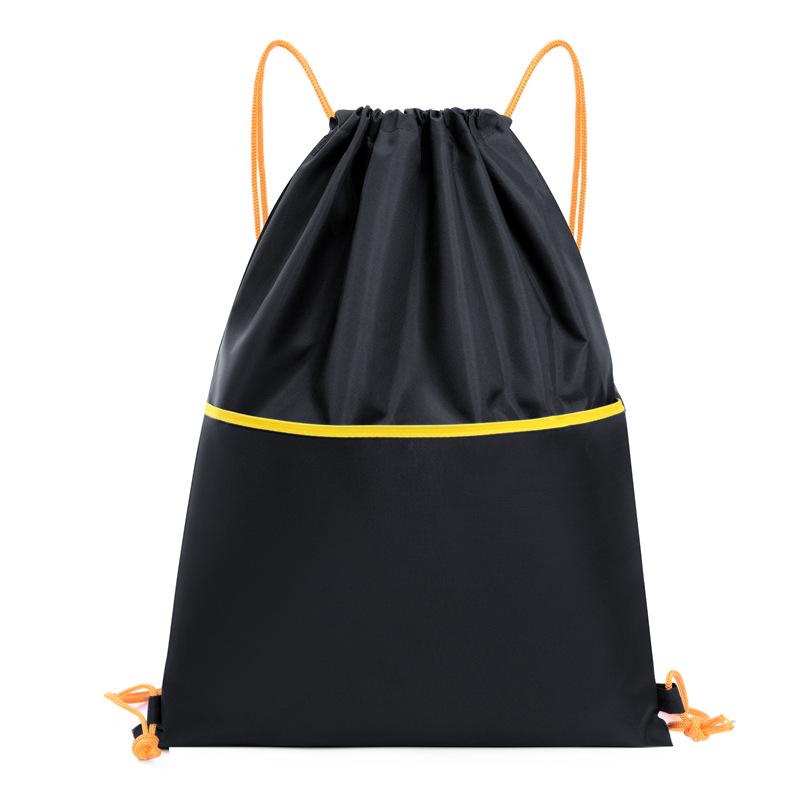 Large Capacity Sports Backpack: Drawstring Shoulder Bag for Basketball & Volleyball Storage and Training