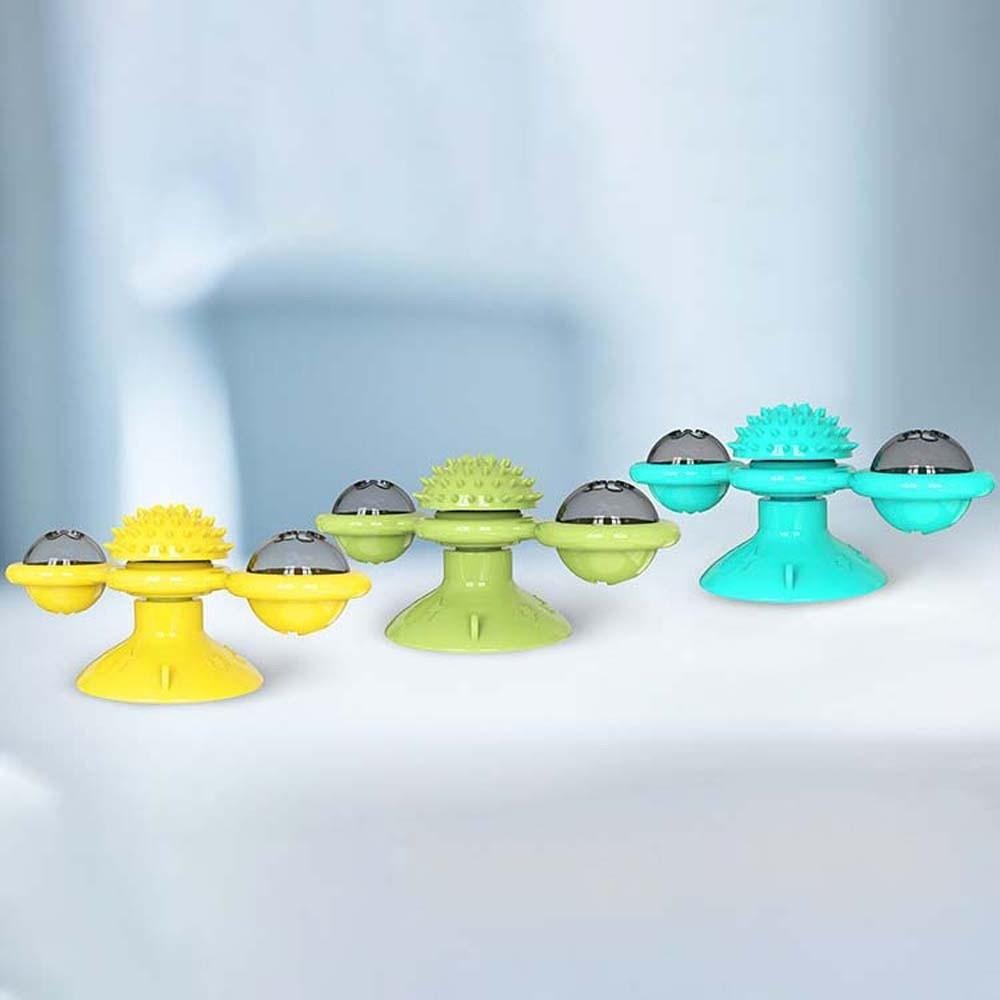 Kitten Puppy Pet Training Toy Interactive Rotatable Plaything for Cat Pet Training