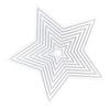 Metal Cutting Die Fivepointed Star Shape Emboss Stencil Album Decorative Etched Dies for  Craft P