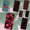 Food Fruit Red Cherry Case For Honor Magic 5 6 7 8 Pro Honor 200 400 50 70 90 Lite X8b X8c X9b X9c X9d Win RT Cover