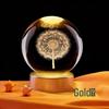 Dandelion Crystal Ball Night Light - Unique Gift for Girls' Birthdays & New Year Ornaments