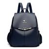 Schoolbag1011 new large-capacity leather texture women's backpack soft leather multi-purpose middle-aged women's bag mother bag wholesale