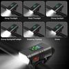 Super Bright Bicycle Light for Mountain Bikes Motorcycles USB Fast Charging 6 Lighting Modes