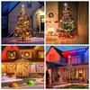 180LED  Starry Light String RGB Dreamcolor Christmas Tree Decorative Light Strip Waterfall Tree Fairy Light 8 Modes Icicle Light