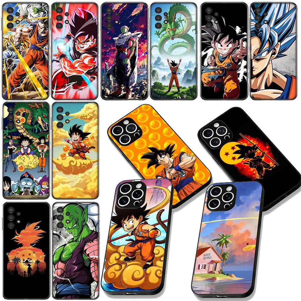 Super Piccolo Dragons Gokus Balls Z Phone Case for Samsung Galaxy Note 20 9 10 S8 S10 Lite S9 Plus A54 A53 A21S S10E A17 Cover
