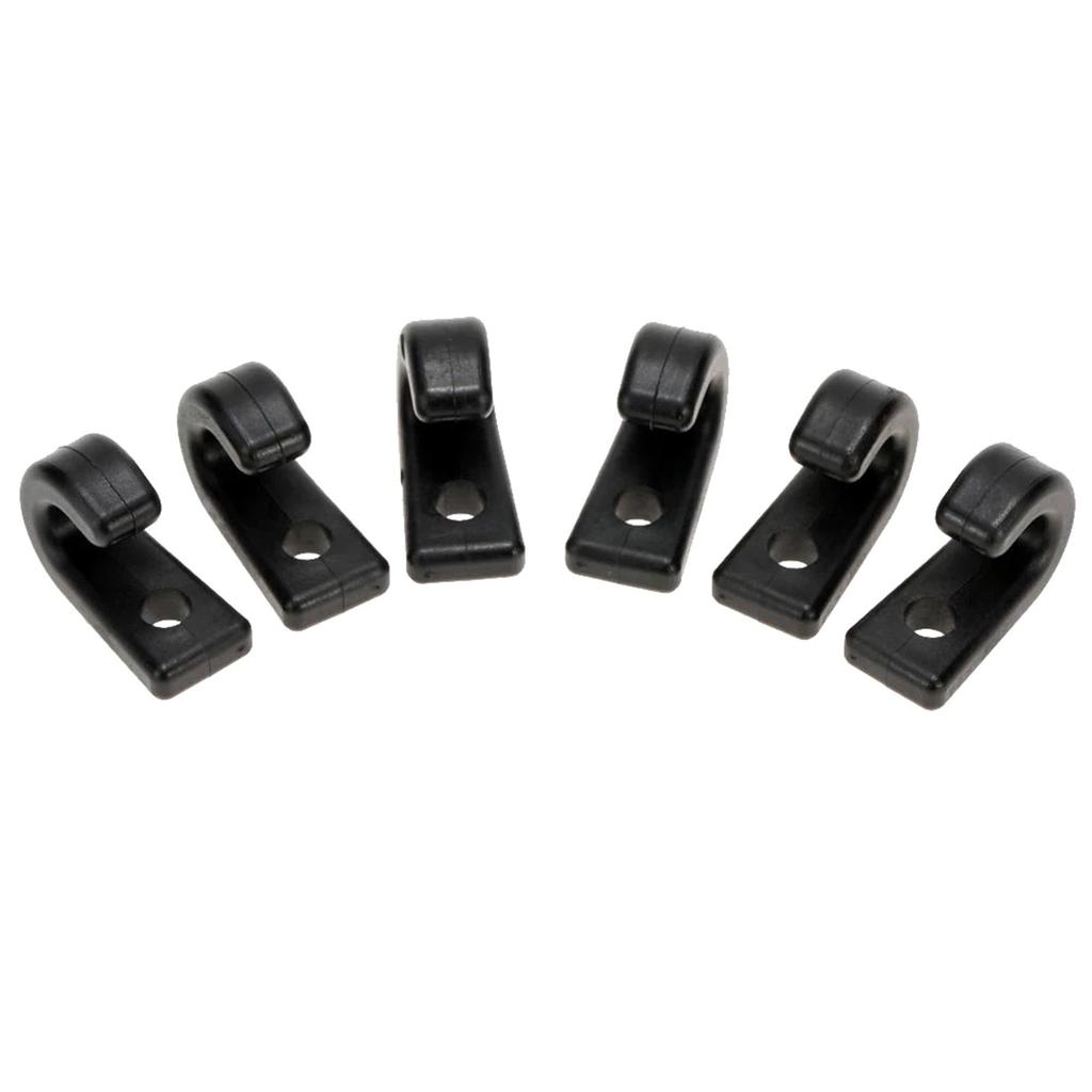 Multipurpose High Strength J Hooks Crafted Of High Strength Nylon For Kayaks Water Sports Camping Gear Secure Attachment