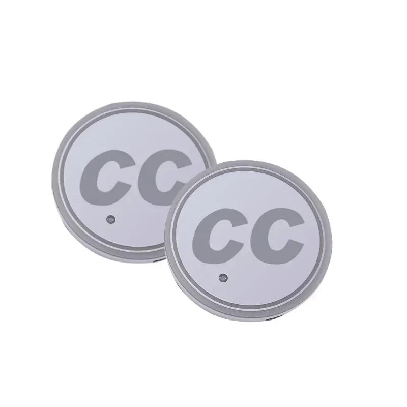 

New New 7 Colors Ambient Light Car Water Coaster for Volkswagen VW MK4 MK5 MK6 MK7.5 TSI TDI Magotan B5 B6 B7 GTD Touareg Pas