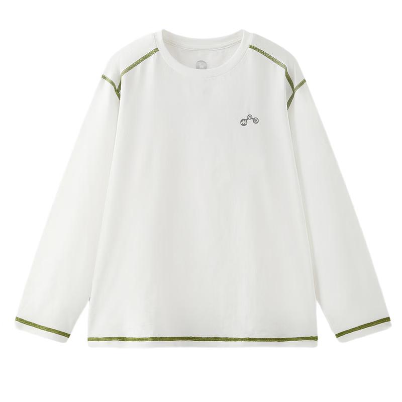 

MQD Boys Anti-Bacterial Letter Print Long-Sleeve T-Shirt 140cm
