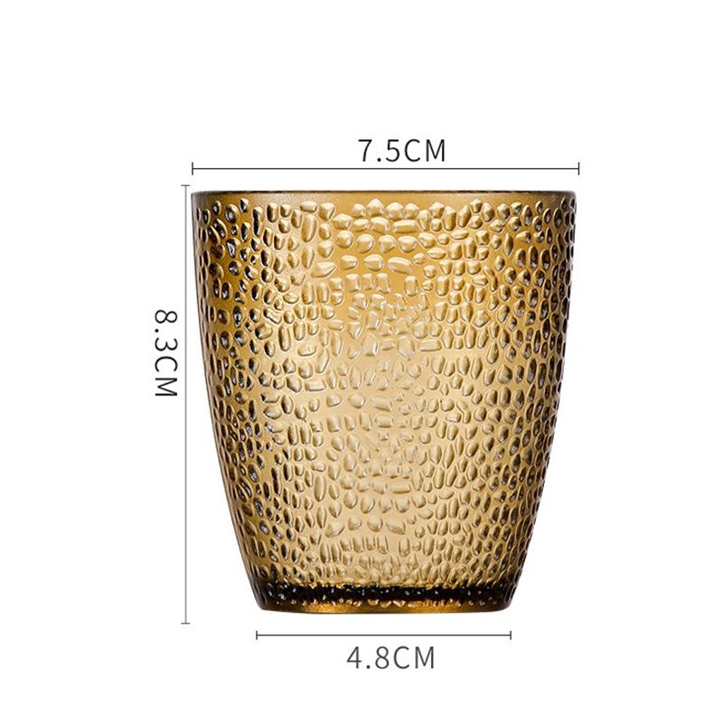 Drinkware Acrylic Acrylic Glasses 210/300/360ml Stackable Drink Cup Transparent Unbreakable Tea Cup Bar
