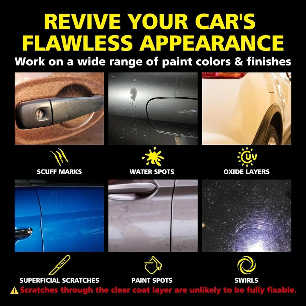 Car Headlight Restoration Fluid Automotive Headlight Oxidation Yellowing Scratches Blurring Enhancement