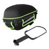 Bike Saddle Bag Bike Mountain Road Bike Portable Large Capacity Thickened Hard Shell Rack Bag Green
