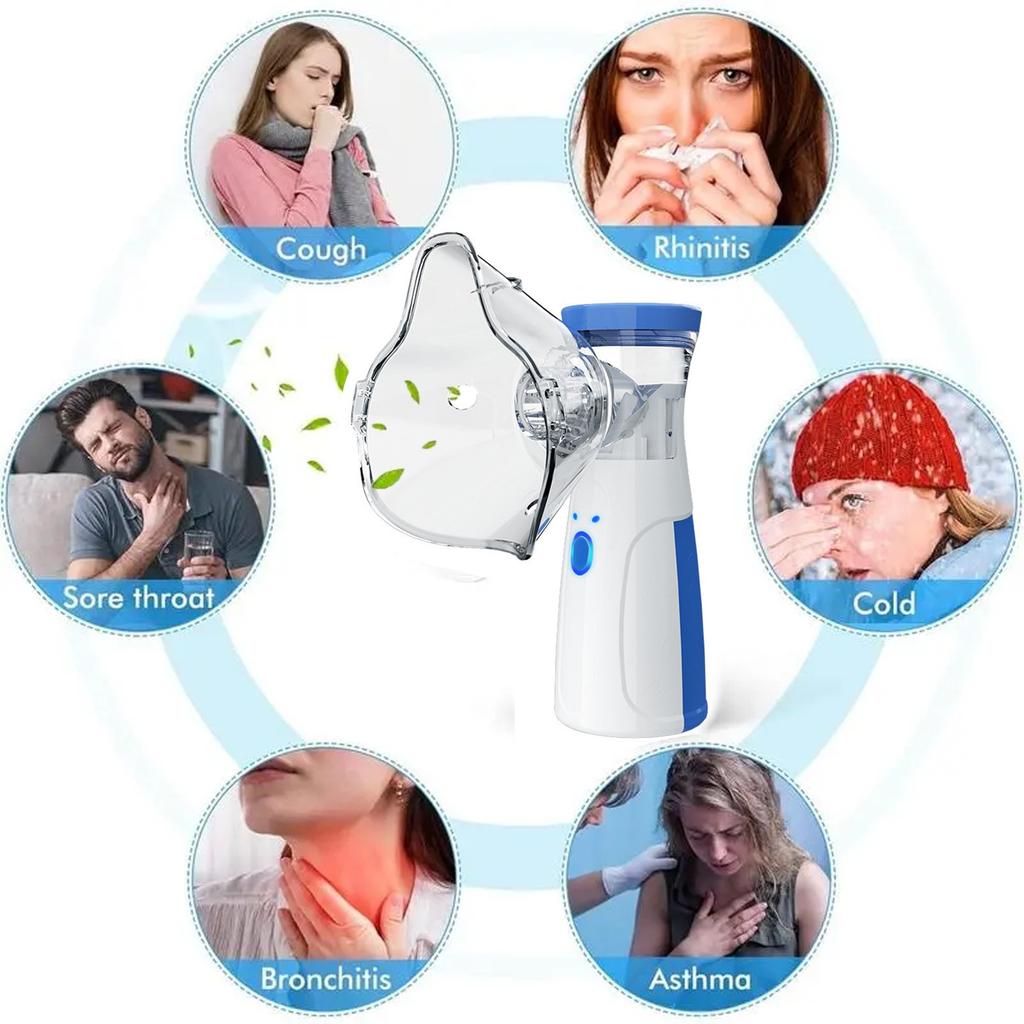 Handheld Nebulizer,  Spray, Nebulizer, Home And Child Friendly, Quiet And Portable Nebulizer