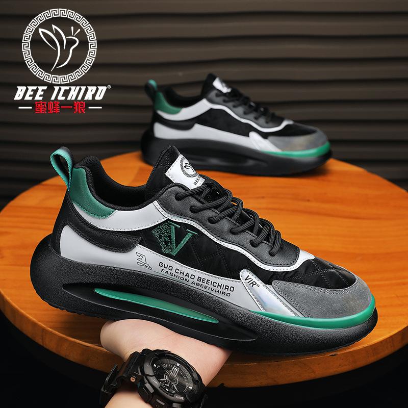 

Men s shoes fashion heightening sports and leisure dad shoes women s spring and summer trend versatile leather 36